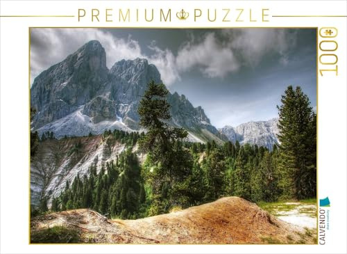 CALVENDO Puzzle Peitlerkofel - Alta Badia | 1000 Teile Lege-Größe 64 x 48 cm Foto-Puzzle für glückliche Stunden