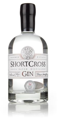 Shortcross Classic Irish Gin, 70cl, 46% ABV | Fresh Juniper, Bright Citrus & Floral Notes, Distilled in Co.Down, Enjoy in a G&T with Elderflower Tonic and Orange Garnish