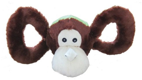 Jolly Pets Tug-A-Mals Monkey Dog Toy, X-Large