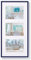 walther design Bilderrahmen blau 3x 10x15 cm Galerie mit Passepartout, New Lifestyle Kunststoffrahmen KV315L