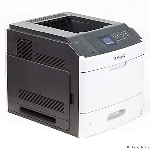 Lexmark MS810DN Farblaserdrucker (1200 DPI, USB 2.0) Graphit/weiß
