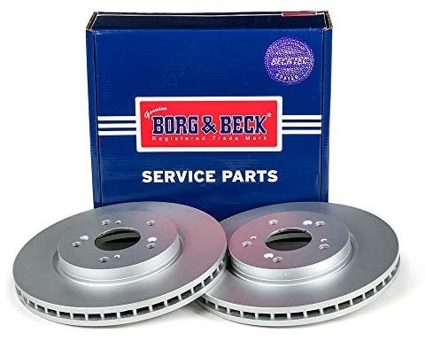 Borg & Beck BRAKE DISC PAIR Honda CRV III 07-