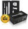 2x MEGASONEX Ultraschall-Zahnbürste M8 Set - 2 Vibrations-Stufen - inkl. Ladestation & 2 Bürstenköpfen - Doppelpack