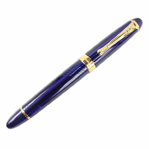 Gullor 450 Tintenroller mit goldenen Ring - dunkelblau