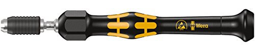 Wera '05074802001 1430 Kraftform Micro ESD einstellbarer Drehmomentschraubendreher mit Schnellwechselfutter, 0,02 - 0,06 Nm
