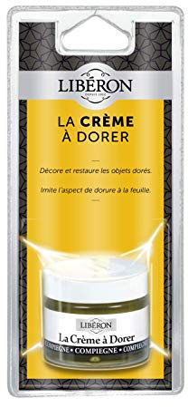 Libéron Crème à dorer - Aspect de la dorure à la feuille, Compiègne, 30mL