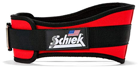 Schiek Sports Gewichthebergürtel Modell 2006 (ROT, M(79-91cm))