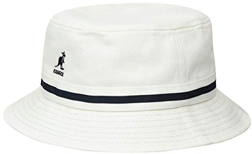 Kangol Damen Stripe Lahinch Schlapphut, Weiss/opulenter Garten, X-Large