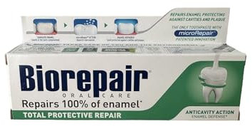 biorepair total protection toothpaste 75ml protect enamel & REPAIR from acid erosion and plaque safe for whole family by Biorepair