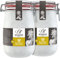 Ölmühle Solling Bio Kokosöl im Bügel-Glas, 2er-Pack (2x1000ml)