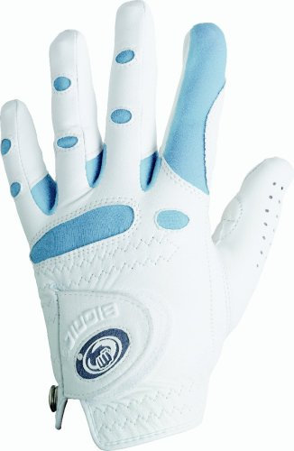 Bionic Damen Golfhandschuh, klassisch, Blau, rechte Hand, Größe M