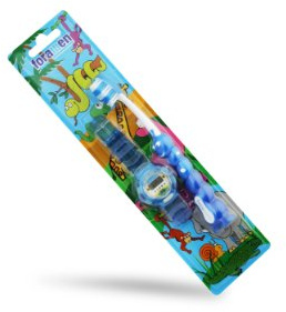 FORAMEN Kinderbürste extra weich + Uhr Sand 8414600352438