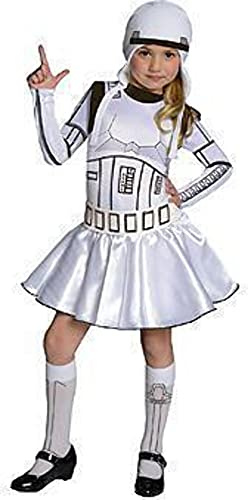 Rubie's Official Disney Star Wars Stormtrooper Girls Costume, Kids Fancy Dress