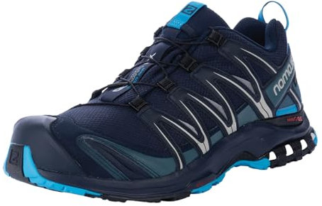 Salomon XA PRO 3D Gore-Tex, Herren Wasserdichte Trailrunning-Schuhe, Marineblauer Blazer ,Hawaiischer Ozean und Dämmerung blau, 49 1/3