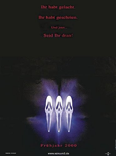 Close Up Scream 3 Poster (59,5cm x 84cm)