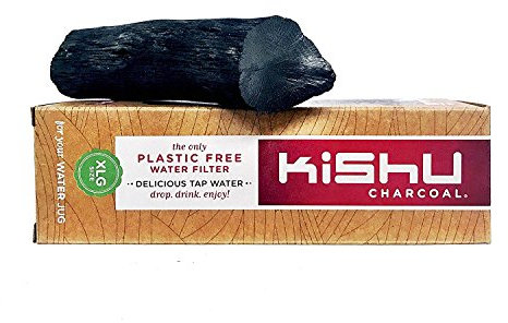 Authentic Kishu Charcoal – XL for 3 Gal. Jugs. The Only Authentic, Certified & Tested Charcoal Water Purifier.Absorbs toxins and Leaves The Good Stuff, Calcium, Magnesium, Potassium.