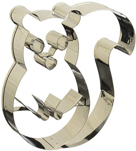Birkmann 1010707210 Ausstechform Eichhörnchen 9 cm, Kunststoff, Grau, 5 x 3 x 2 cm