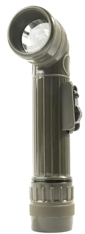 ROTHCO Army Style OD C-Cell Angle-Head Flashlight in Olive Drab