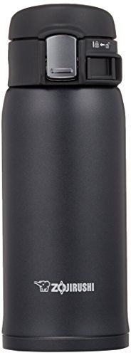 ZOJIRUSHI Mug en acier inoxydable, Acier inoxydable, Gris ardoise, 12-ounce