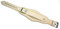 20mm Uhrenarmband für Uhren mit Feste Stege mit Unterlage Fliegeruhren Retro Look Lederband beige