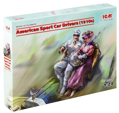 ICM ICM24014 1:24 American Sports Car Driver (1910er) 2 Figs