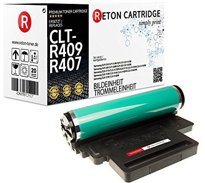 Original Reton Drum, kompatibel, 2er Set-Schwarz für Samsung CLT-R409 Samsung CLP310, CLP315, CLP320, CLP325, CLP325N, CLP325W, CLX3170FN, CLX3175/FN/FW/N, CLX3180, CLX3185/FN/FW/N/W