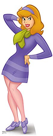 Star Cutouts SC687 Daphne from Scooby Doo Cardboard Cutout Lifesize