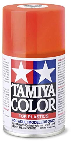 PINTURA ESMALTE TS-36, ROJO FLUORESCENTE