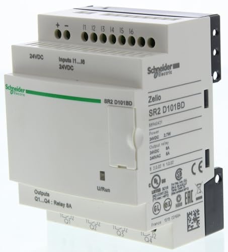 Schneider Electric Zelio Logic Smart Logikmodul, 6 Eing. Relais Ausg.Typ Diskret Eing.Typ 24 V dc
