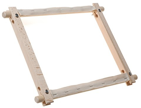 Elbesee Rotating Frame, Wood, Brown, 30 x 30 cm, 12 x 12-Inch