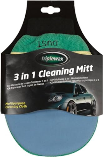 Triplewax 3-in-1 Cleaning Mitt