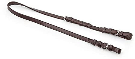 Shires Blenheim Chifney Headstrap-Havana Full