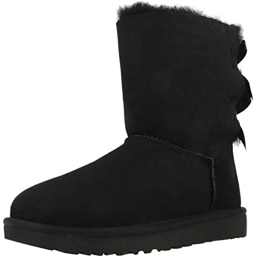 UGG Women's Bailey Bow Ii Boot, Black, 12