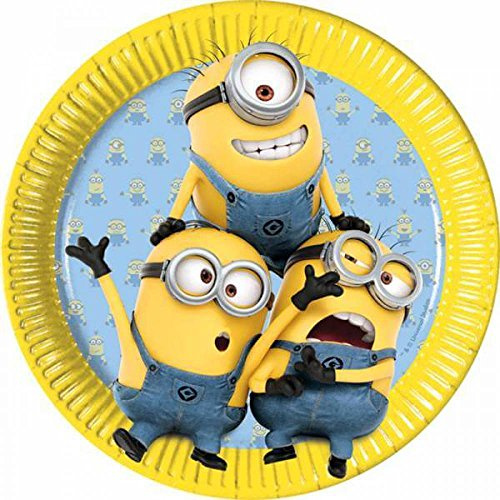 ASSIETTE MINNIONS LOVELY DIAM 23 X8