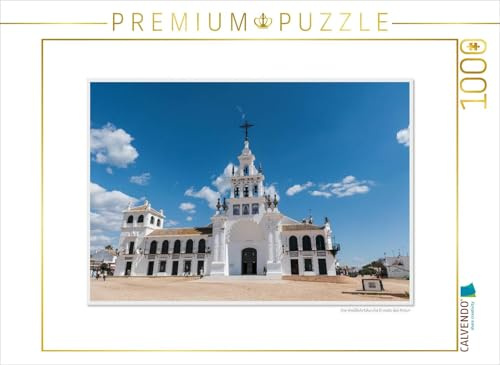 CALVENDO Puzzle EIN Motiv aus dem Kalender Emotionale Momente: EL Rocio – Spaniens weltberühmter Wallfahrtsort. 1000 Teile Puzzle quer | Lege-Größe cm Foto-Puzzle für glückliche Stunden