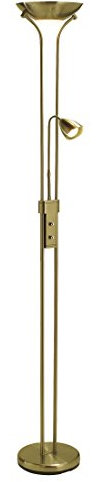 Markslöjd 111242 Deckenfluter, Metall, R7s, 180 cm, silber