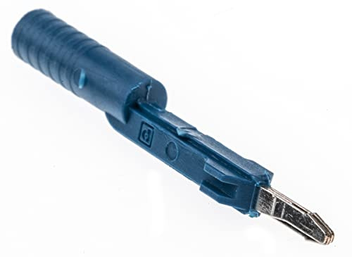 Phoenix Contact Prüfsteckverbinder-Adapter Blau Stecker Kupfer 25V, Packung a 10 Stück