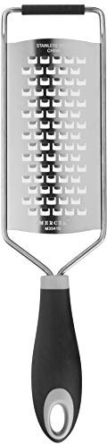Mercer Culinary MercerGrates Extra Coarse Blade, Wide, Stainless Steel, Black