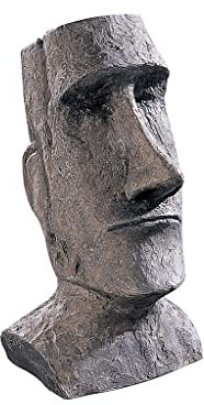 Design Toscano Osterinsel-Monolith Ahu Akivi Moai: Schreibtisch