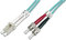 DIGITUS DK-2531-03/3 – Cavo In Fibra Ottica OM3 – 3 m – da LC a ST – Duplex – 1/10/40/100 Gbit/s – Cavo LAN In Fibra Ottica Multimodale MM – Tipo Di Fibra: 50/125 µ – Turchese (Aqua)