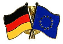 Flaggenfritze® Freundschaftspin Deutschland - Europa