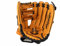 SL-130 REG braun Baseball Handschuh, Schweinsleder, Outfield, Grösse 13 (für Rechtshänder, Wird an der linken Hand getragen)