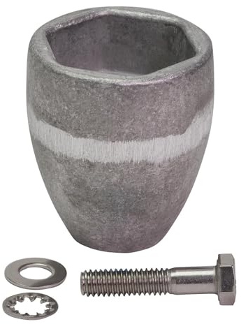 Quicksilver 865182Q01 Aluminium-Anoden-Kit – Stützmutter auf Bravo III Antrieben