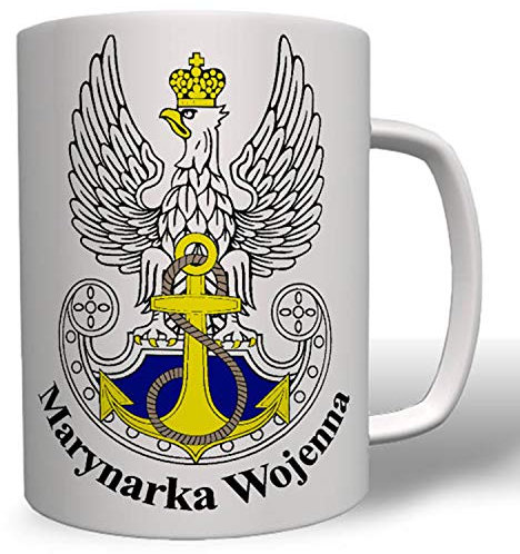 POL Marynarka Wojenna Marine Polen Einheit Wappen Tasse #16673