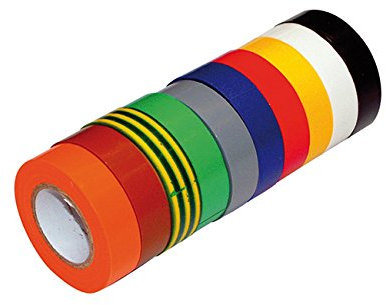 Klauke – 10 cinta aislante PVC uso corriente variada.