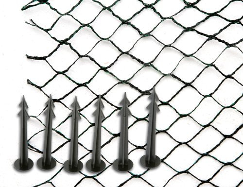 Gartenstar Laubschutznetz Art.-Nr.:3056610 für Gartenteiche 2x3m schwarz/grü