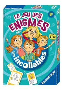 Ravensburger - Le jeu des Enigmes des Incollables - Les Incollables - Jeu Familial - Enfant et Parents - De 2 à 6 Joueurs à partir de 6 ans - Mixte - 26568 - Version française