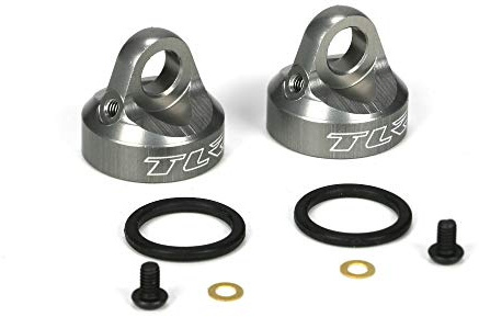 TEAM LOSI RACING Bleeder Shock Caps Aluminum (2): TEN