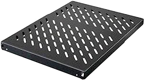 'Rittal DK 5501.705 – Zubehör-Rack (schwarz, Stahl, 100 kg, 48,3 cm (19), 1U, 1 Stück (S))