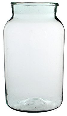 Vase de décoration Vienne- Transparent - Mica, Transparent, H 44 cm D 25 cm